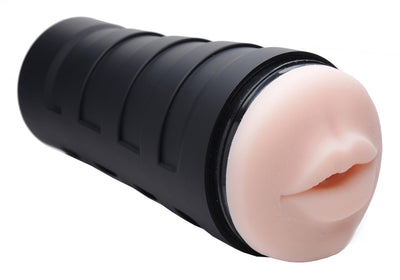 Dani Deluxe Mouth Stroker - Light - The Dildo Hub