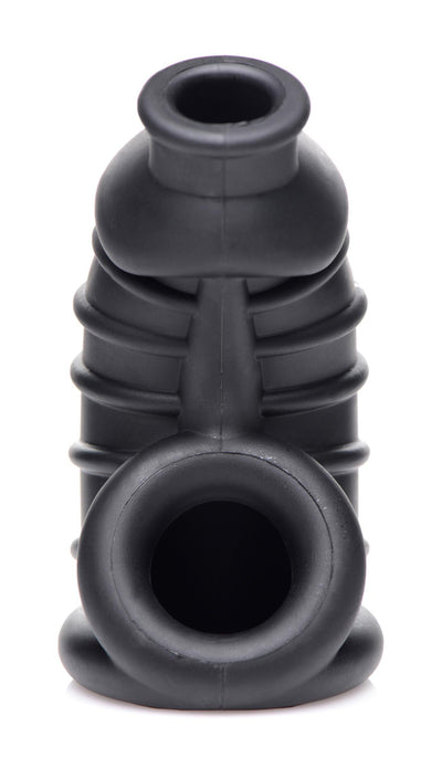 Dark Chamber Silicone Chastity Cage - The Dildo Hub