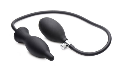 Dark Inflator Silicone Inflatable Anal Plug - The Dildo Hub