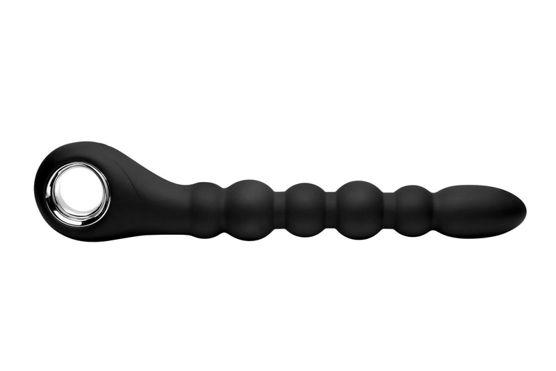 Dark Scepter 10X Vibrating Silicone Anal Beads - The Dildo Hub