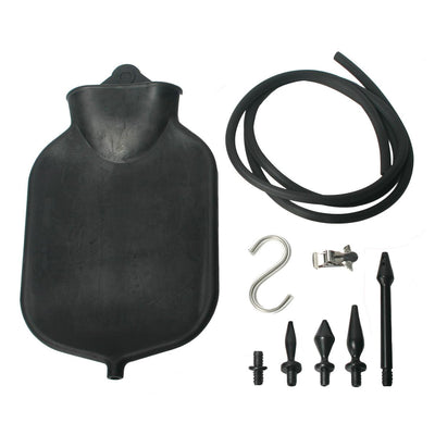 Deluge Deluxe Black Enema Set - The Dildo Hub