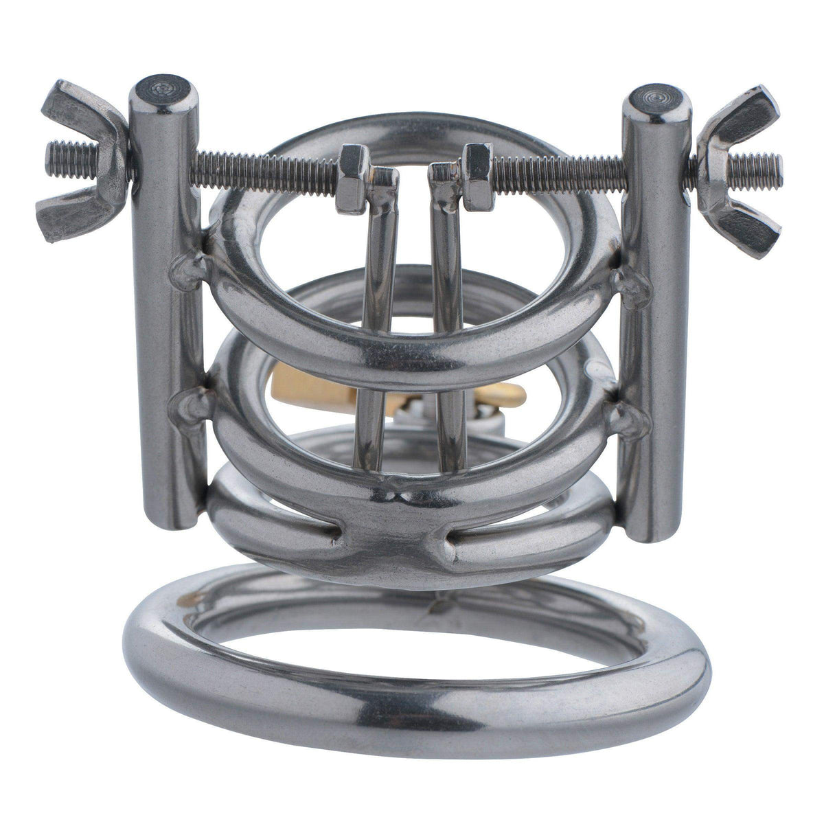 Deluxe Cleaver Urethral Spreader CBT Chastity Cage - The Dildo Hub