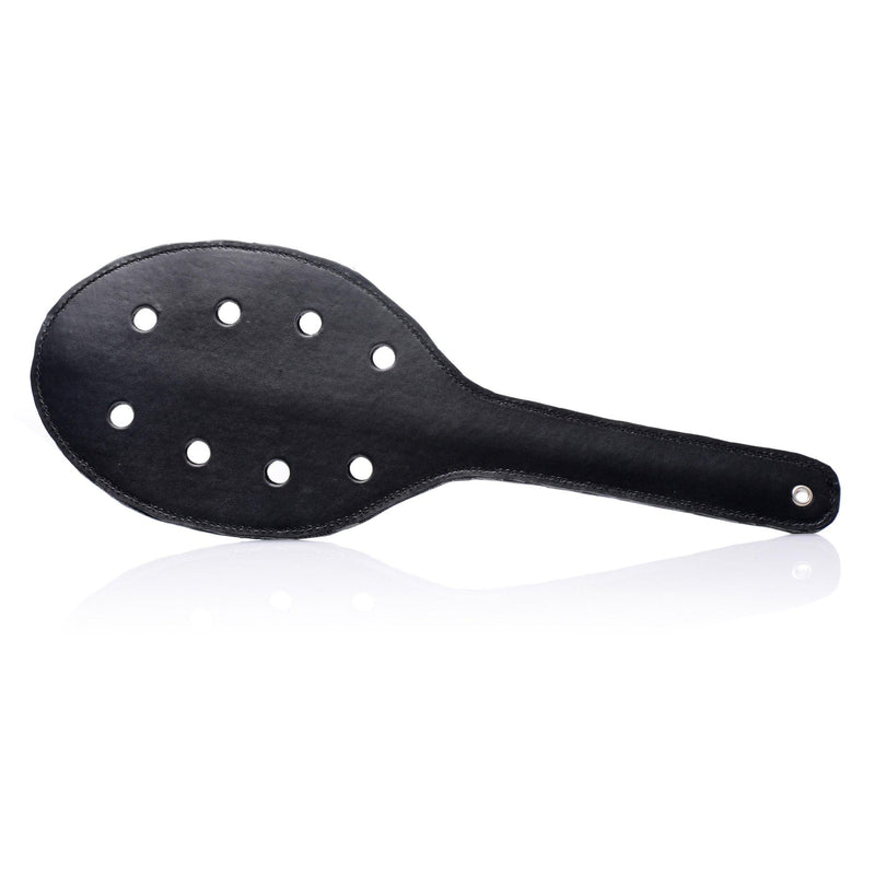 Deluxe Rounded Spanking Paddle with Holes | BDSM Accessories - The Dildo Hub