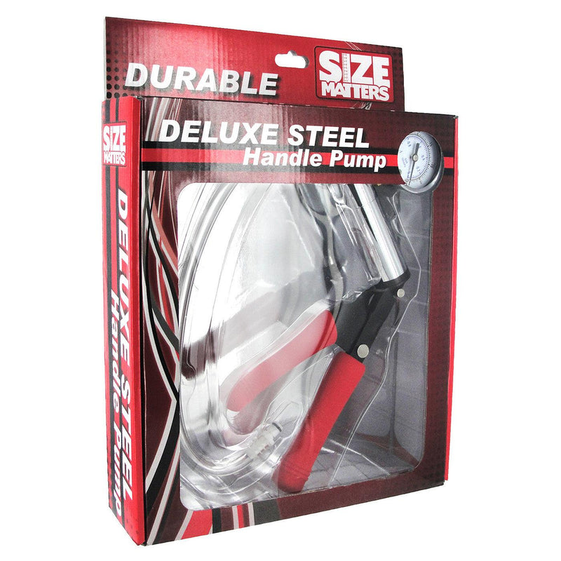 Deluxe Steel Hand Pump - The Dildo Hub