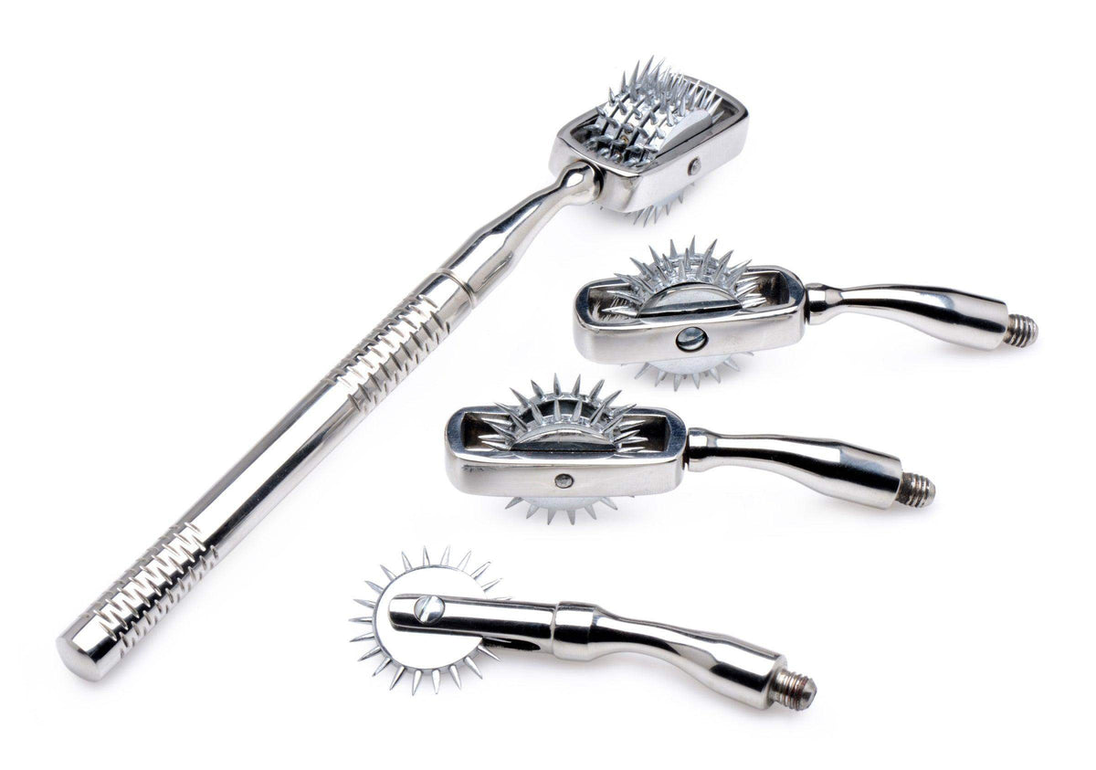 Deluxe Wartenberg Wheel Set with Travel Case - The Dildo Hub