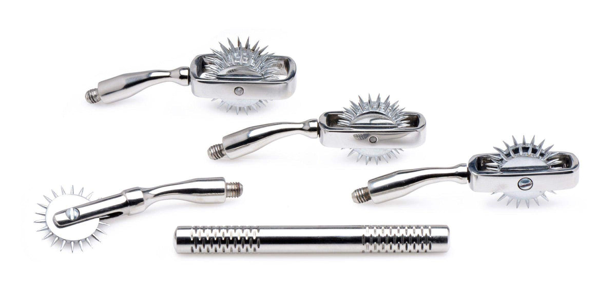 Deluxe Wartenberg Wheel Set with Travel Case - The Dildo Hub
