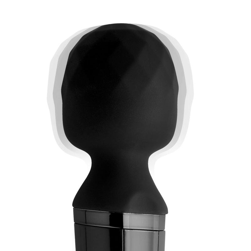 Diamond Head 24X Rechargeable Silicone Wand Massager - The Dildo Hub