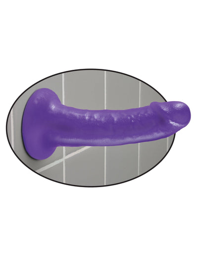 Dillio Purple Slim Dildo - 6 Inches | Pipedream - The Dildo Hub