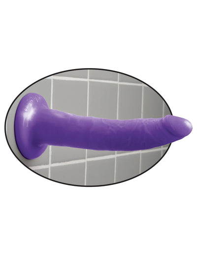 Dillio Purple Slim Dildo - 7 Inches | Pipedream - The Dildo Hub