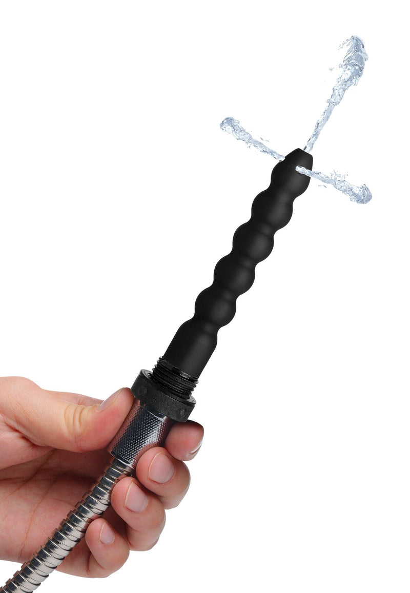 Discreet Silicone Shower Enema Set - The Dildo Hub