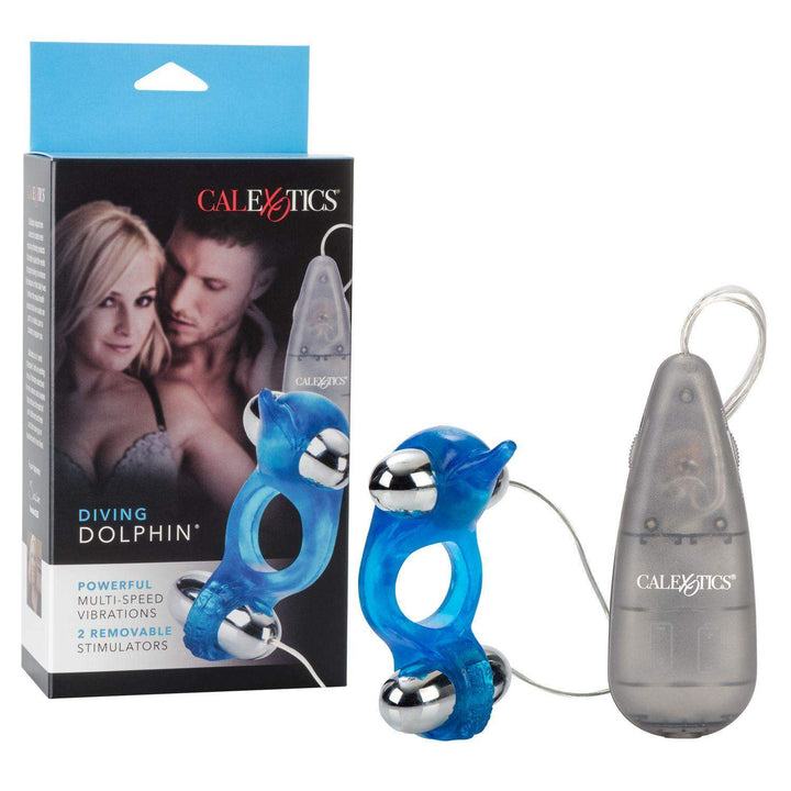 Diving Dolphin Vibrating Cock Ring | CalExotics - The Dildo Hub