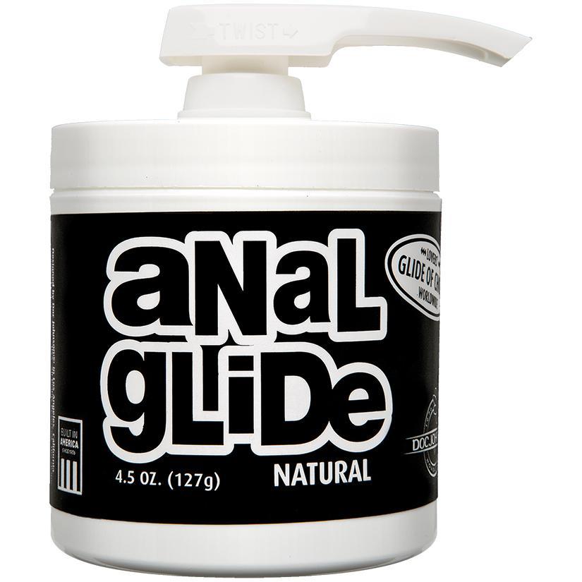 Anal Lube Natural Oil-Based Lubricant with Pump