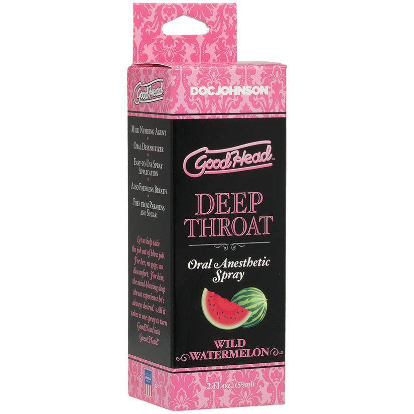 Doc Johnson Goodhead - Deep Throat Spray - Wild Watermelon - The Dildo Hub