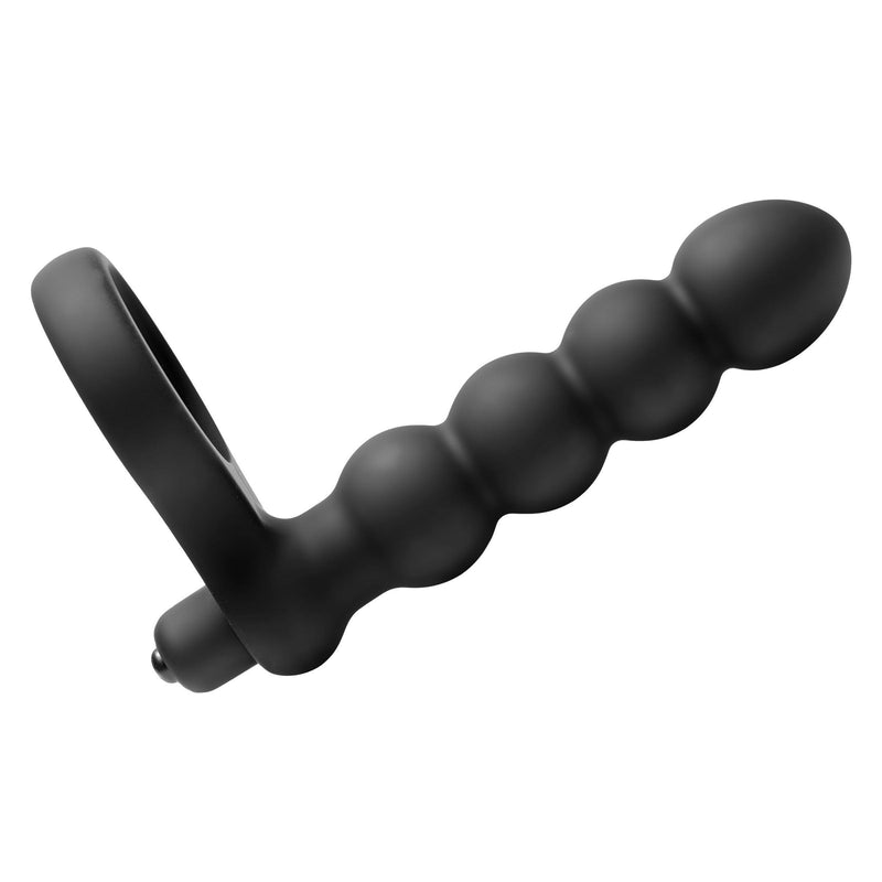 Double Fun Cock Ring with Double Penetration Vibe - The Dildo Hub