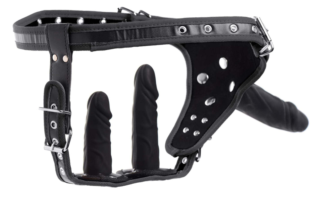 Double Penetration Strap On Harness | XR Brands - The Dildo Hub