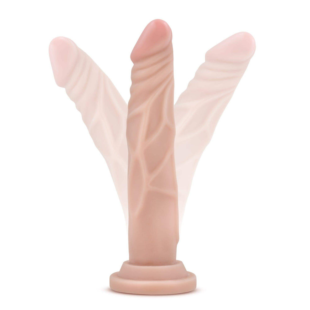 Dr. Skin Beige Basic Realistic Cock - 7.5 Inch | Blush - The Dildo Hub