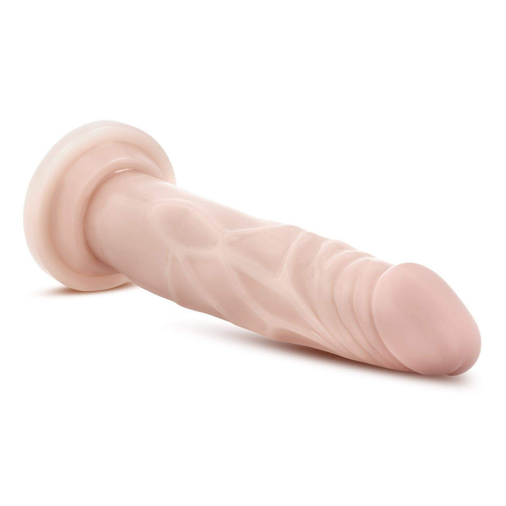 Dr. Skin Beige Basic Realistic Cock - 7.5 Inch | Blush - The Dildo Hub
