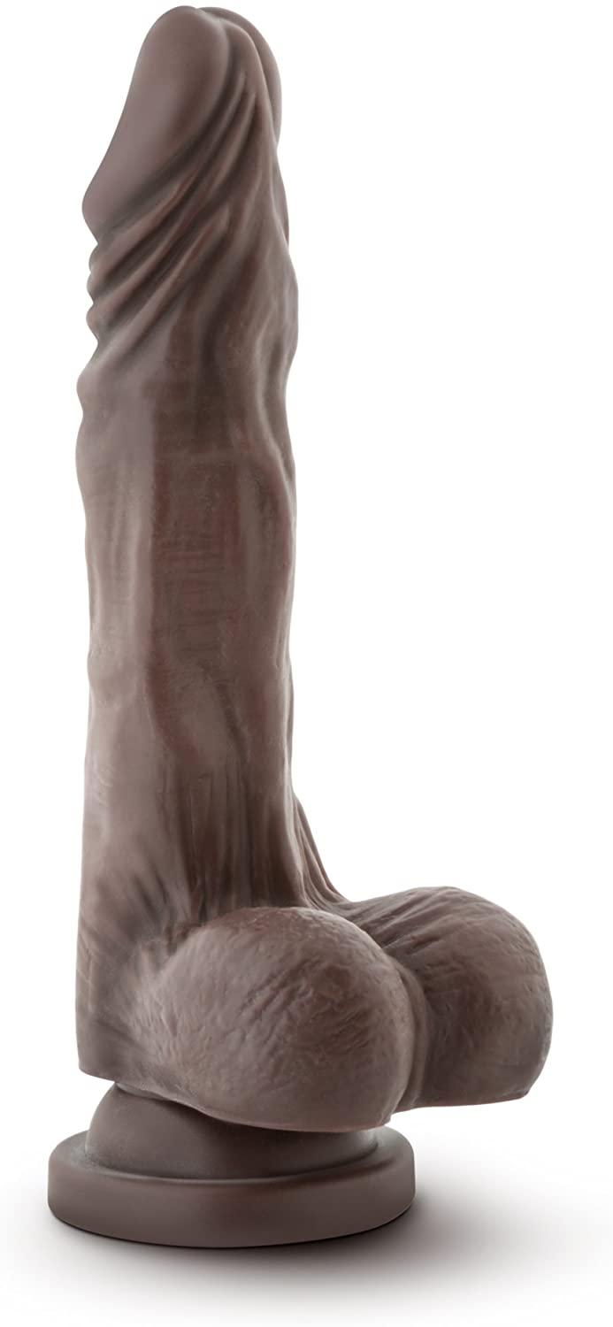 Dr. Skin Chocolate Stud Muffin Realistic Cock - 8.5 Inches | Blush - The Dildo Hub