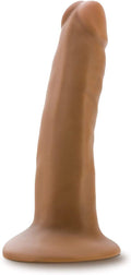 Dr. Skin Mocha Realistic Dildo With Suction Cup - 5.5 Inches | Blush