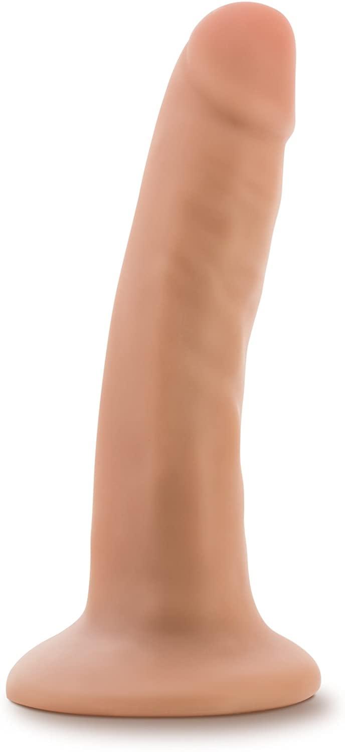 Dr. Skin Vanilla Realistic Dildo With Suction Cup - 5.5 Inches | Blush - The Dildo Hub