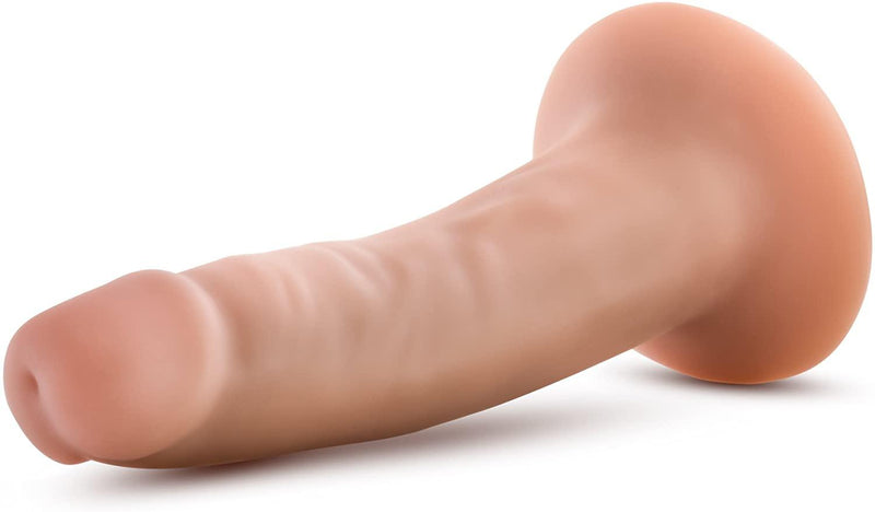 Dr. Skin Vanilla Realistic Dildo With Suction Cup - 5.5 Inches | Blush - The Dildo Hub