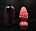 Custom Dragon Egg Fantasy Butt Plug in Platinum Silicone