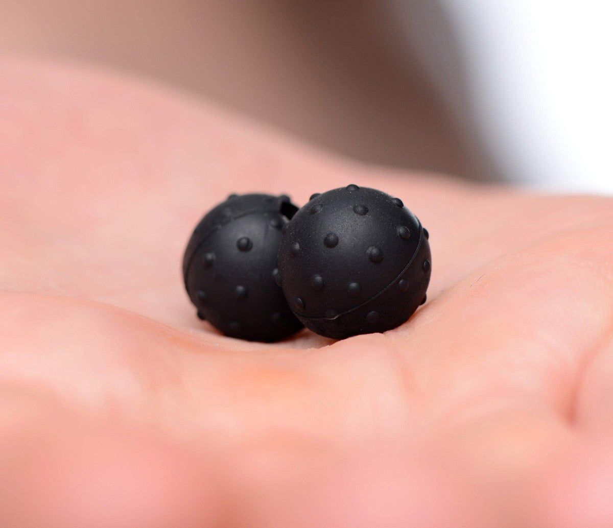 Dragon's Orbs Nubbed Silicone Magnetic Balls - The Dildo Hub
