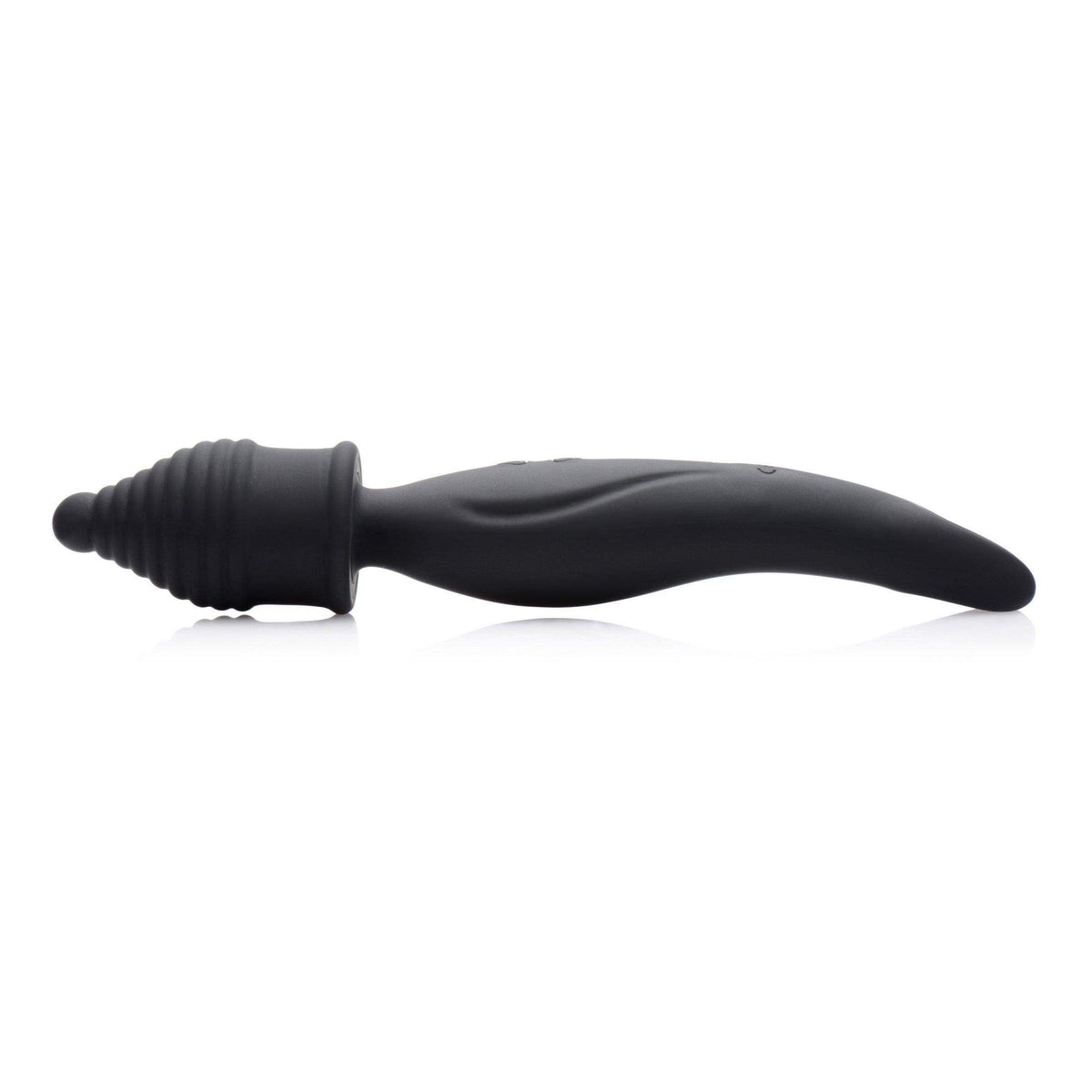 Dual Diva 2 in 1 Silicone Massager- Black - The Dildo Hub