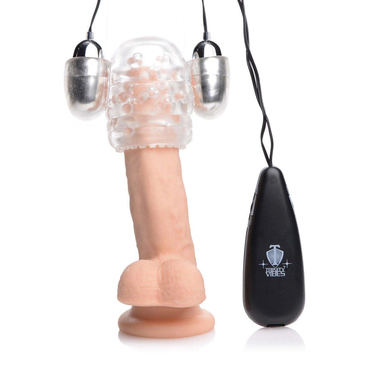 Dual Vibrating Penis Head Teaser - The Dildo Hub