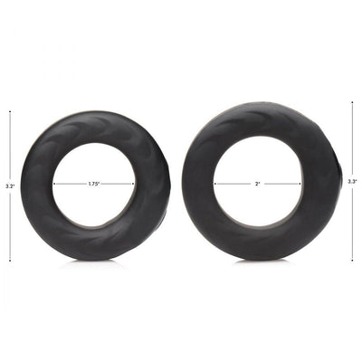 E-Stim Pro Silicone Vibrating Cock Ring - 1.75 Inch - The Dildo Hub