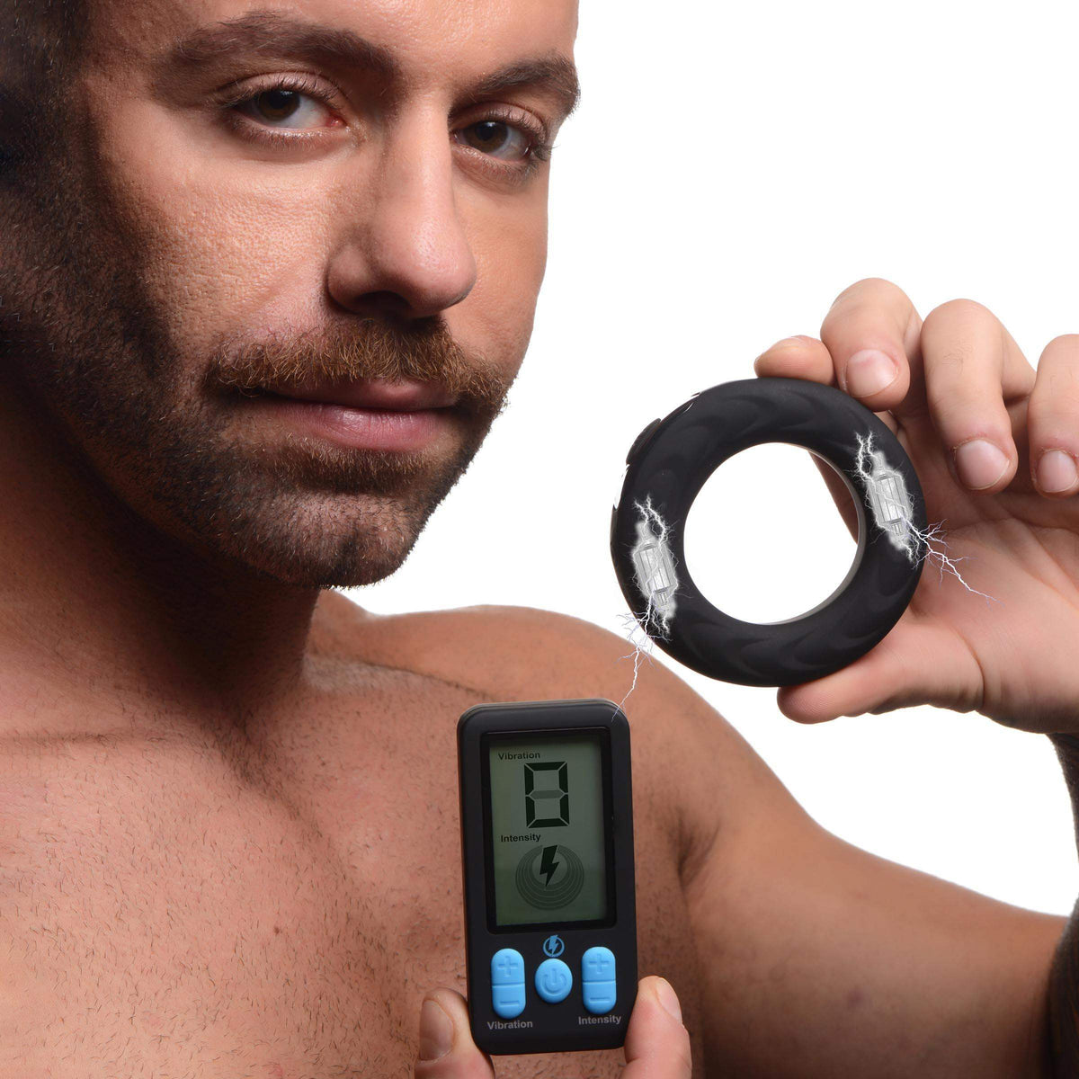 E-Stim Pro Silicone Vibrating Cock Ring - 2 Inch - The Dildo Hub
