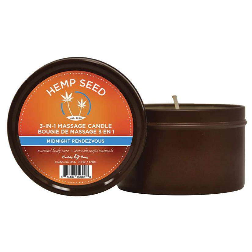 Earthly Body 3-N-1 Summer Massage Candle-Midnight Rendezvous - The Dildo Hub