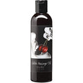 Earthly Body Cherry Edible Massage Oil 8 Oz.