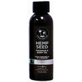 Earthly Body Hemp Seed Massage Oil - 2 Fl. Oz. - Lavender