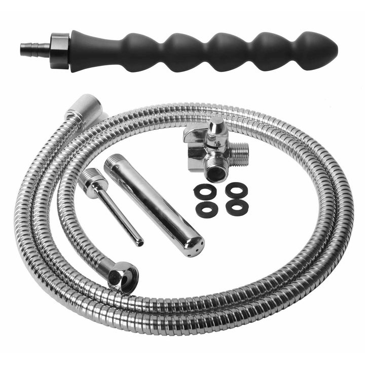 Easy Flow Enema Cleansing Kit with Silicone Attachment - The Dildo Hub