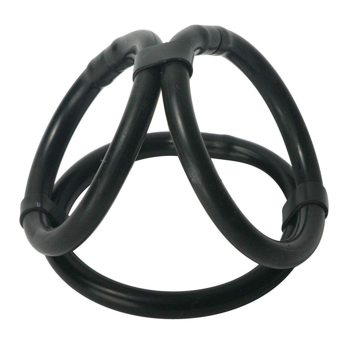 Easy Release SiliconeTri Cock and Ball Ring - The Dildo Hub