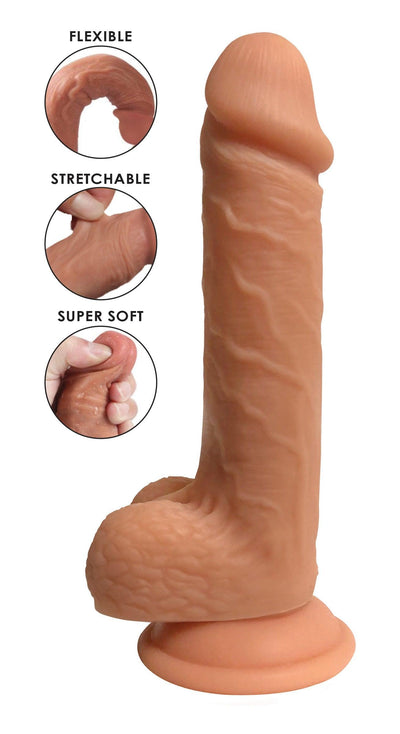 Easy Riders Dual Density Silicone Dildo - 7 Inch - The Dildo Hub