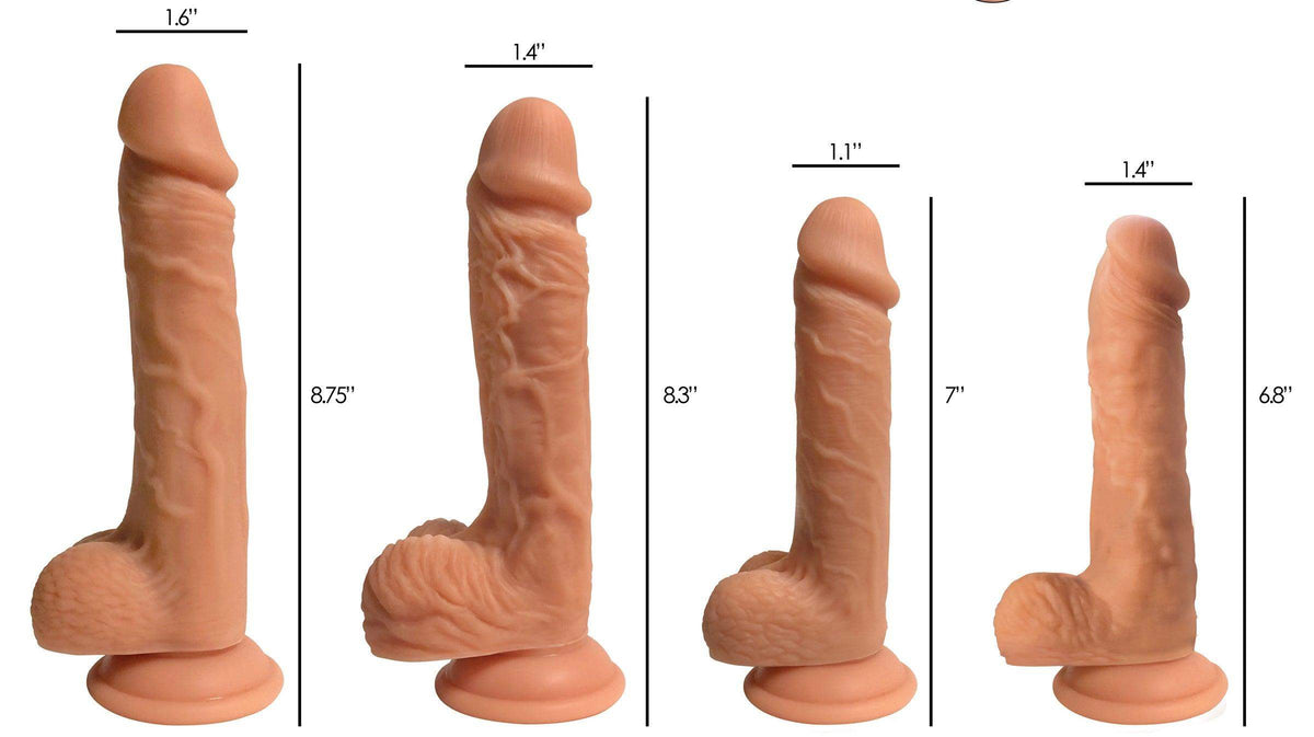Easy Riders Dual Density Silicone Dildo - 7 Inch - The Dildo Hub