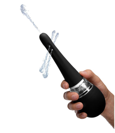 Electric Auto-Spray Douche Enema Bulb - The Dildo Hub