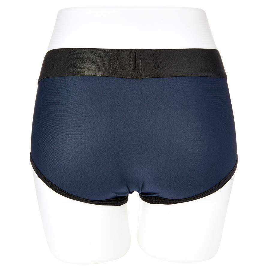 Em.Ex Fit Harness Pants - Navy Blue S | Sport Sheets - The Dildo Hub