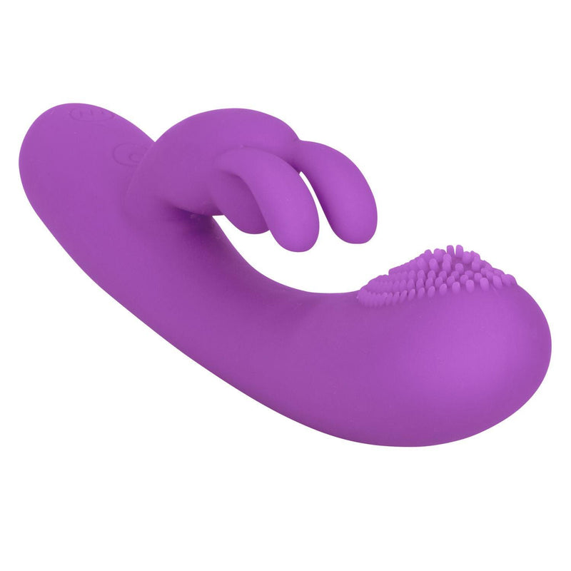 Embrace Massaging Rabbit - Purple - The Dildo Hub