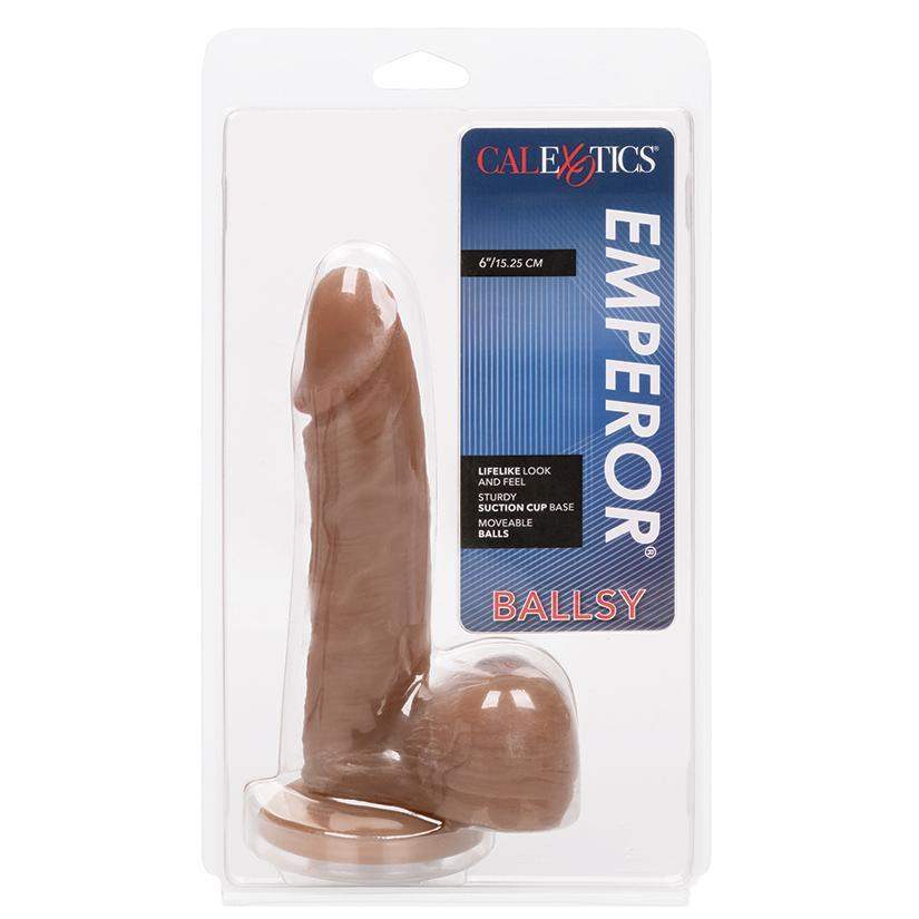Emperor Ballsy-Brown 6 Inch Realistic Dildo - The Dildo Hub