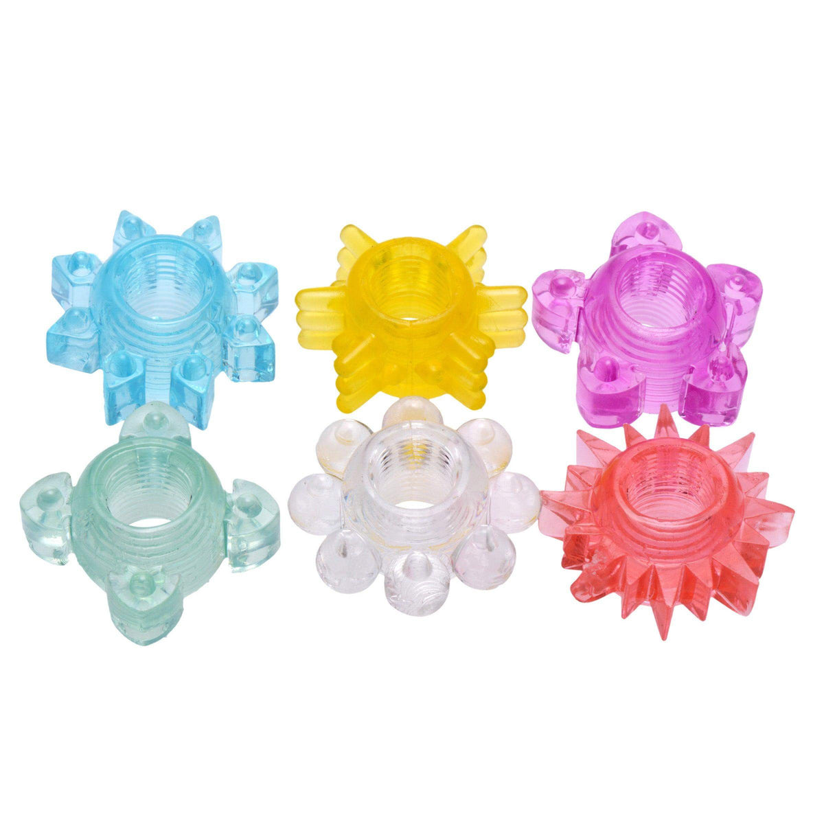 Enhance 6 Piece Cock Ring Set - The Dildo Hub