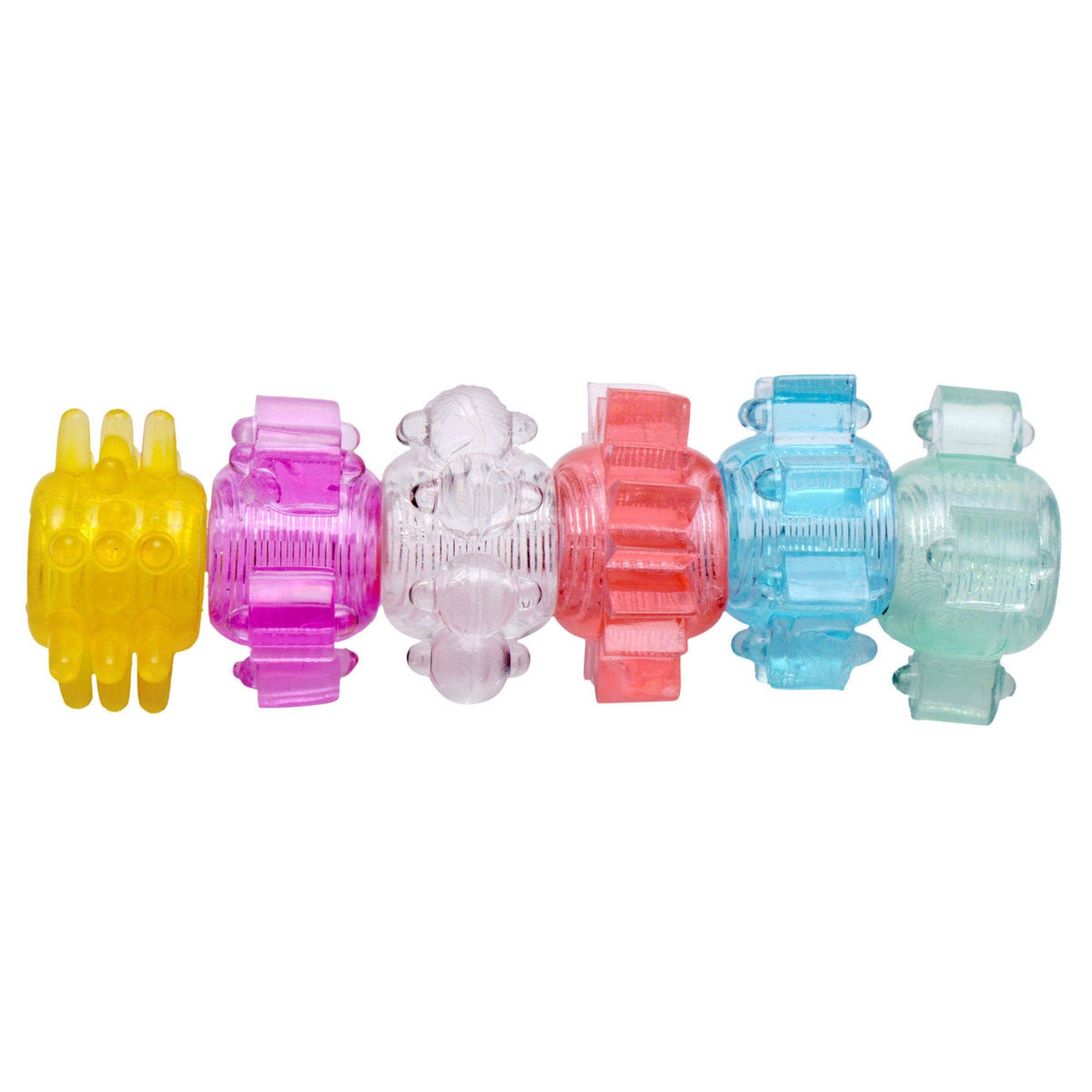 Enhance 6 Piece Cock Ring Set - The Dildo Hub