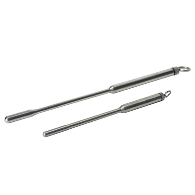 Stainless Steel Vibrating Urethral Sound - X-Large MedicalGear from Master Series