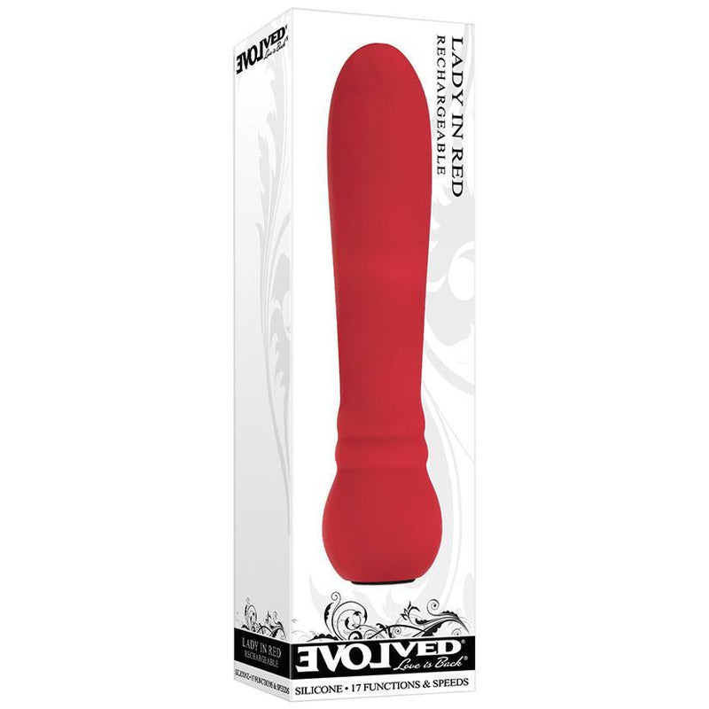 Evolved - Lady in Red - The Dildo Hub