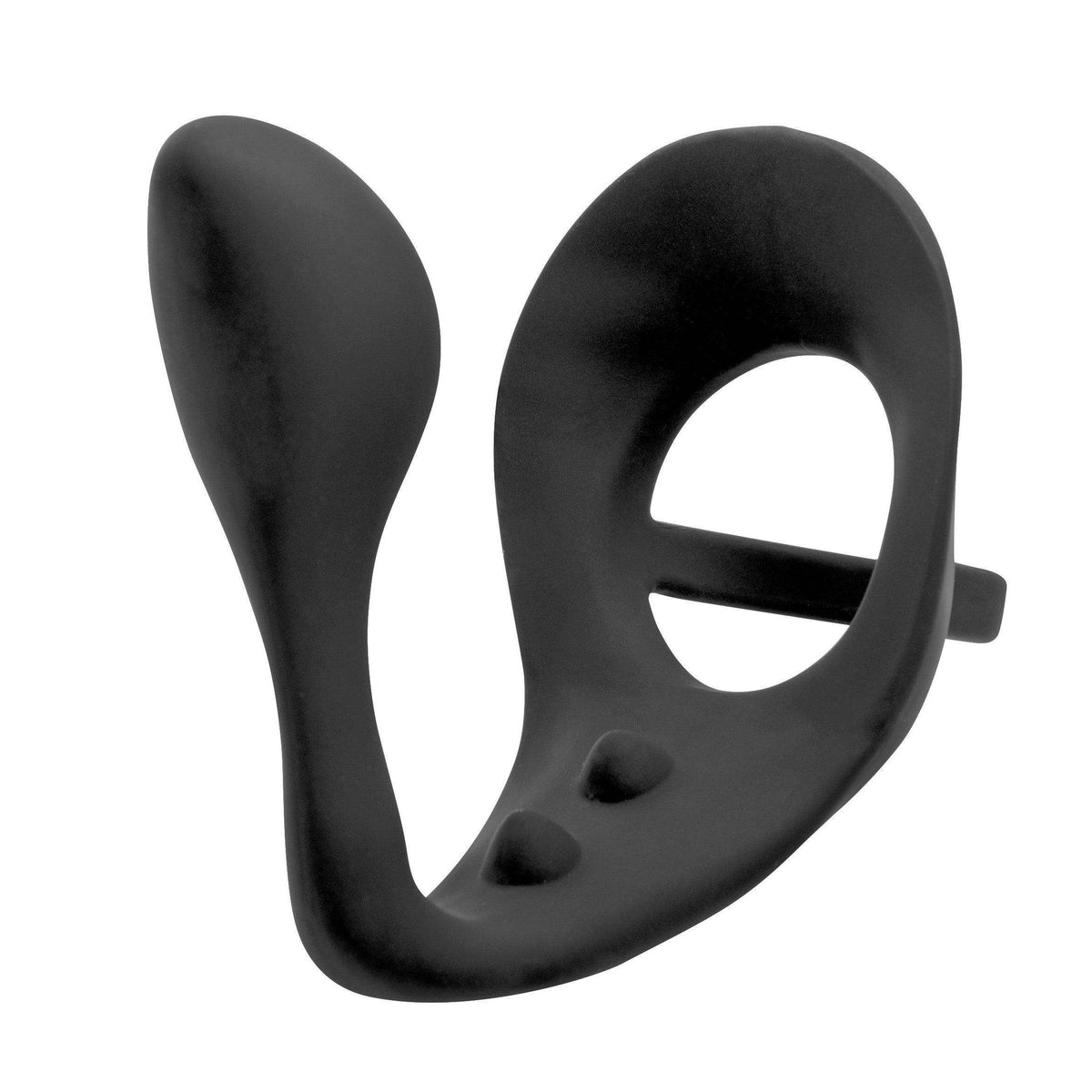 Excursion Silicone Triple Stim Anal Plug with Cock and Ball Ring - The Dildo Hub