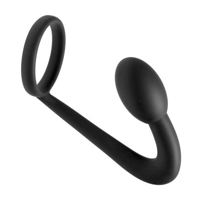 Explorer Silicone Cock Ring and Prostate Plug - The Dildo Hub