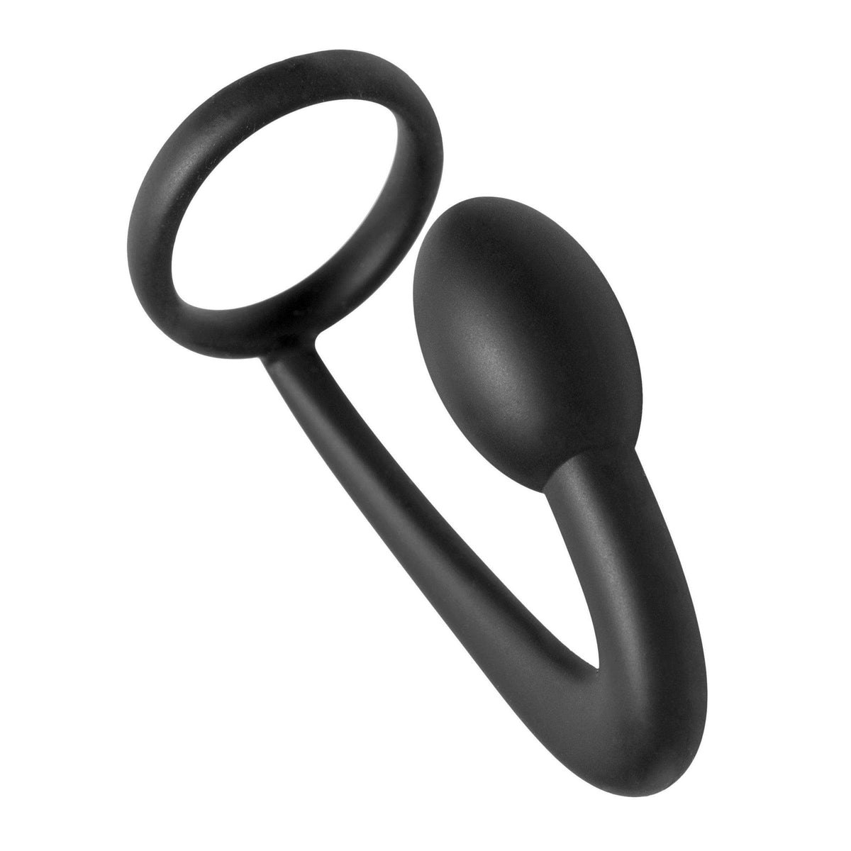 Explorer Silicone Cock Ring and Prostate Plug - The Dildo Hub