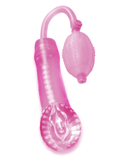 Extreme Toyz Super Cyber Snatch Pussy Pump - Pink | Pipedream - The Dildo Hub